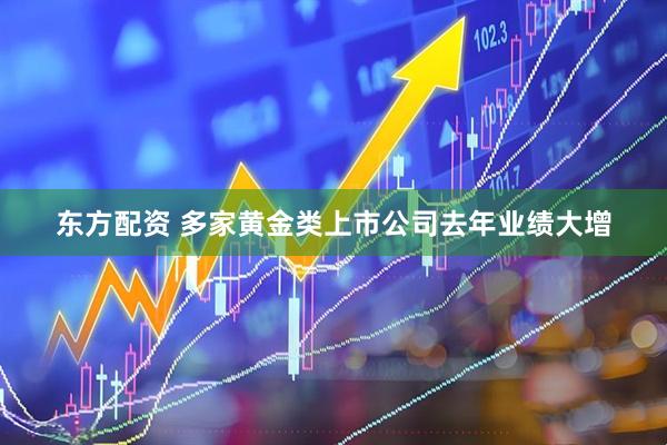 东方配资 多家黄金类上市公司去年业绩大增