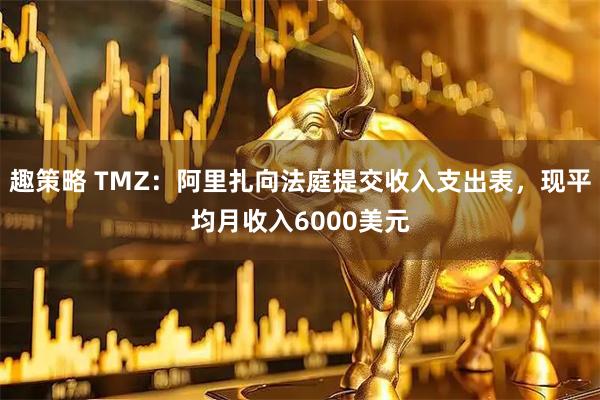趣策略 TMZ：阿里扎向法庭提交收入支出表，现平均月收入6000美元
