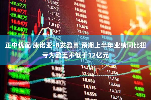 正中优配 康诺亚-B发盈喜 预期上半年业绩同比扭亏为盈至不低于12亿元